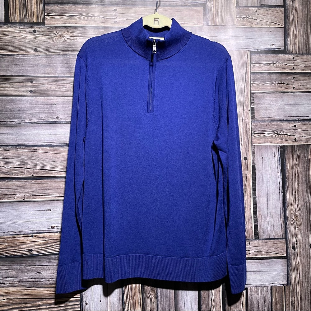 Brooks brothers stretch merino wool sweater men’s medium